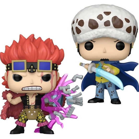 One‎ Piece Funko Pop! Set of 2 | Trafalgar Law #1894 &  Eustass Kid #1932 - Picture 6 of 6